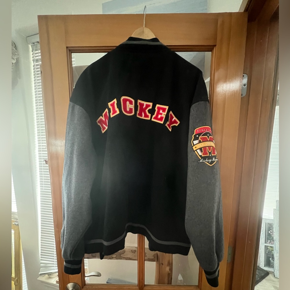Disney Mickey Mouse MM Wool Jacket XL